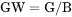 Gibbs energy per mass of the system