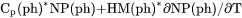 Example: Heat capacity for a phase if pressure is a condition