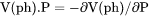 Isothermal compressibility of a phase (already multiplied by the phase volume) 