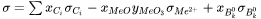 total electrical conductivity of molten slags