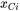  mole fraction of cation C_i