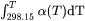 Integrated thermal expansivity