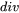divergence operator