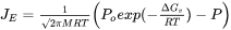 multicomponent system, evaporation flux equation