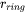 radius of the ring beam