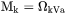 mobility M_k when k is interstitial