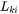 matrix of kinetic coefficients L_{ki}