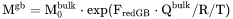 expression for the grain-boundary and dislocation contributions 