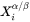 mole fraction of element i at the interface in the matrix