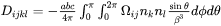  Eshelby’s tensor can be calculated by simply performing a surface integral over a unit sphere