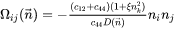 Ellipsoidal Particle (Plate and Needle) - equation for matrix phase with cubic crystal symmetry