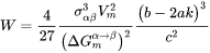 activation energy barrier for nucleation