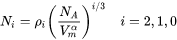 available nucleation sites equation 
