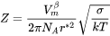 Zeldovich factor