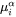 chemical potential in the matrix of the mean-field concentration