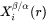 interface compositions (mole fractions) for the precipitate phase