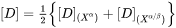 far-field matrix composition and diffusivity with equilibrium (tie-line) composition