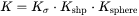 Growth rate adjustment equations - kinetic parameter sphere