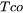temperature for the solid fraction of coalescence of dendrite structure.